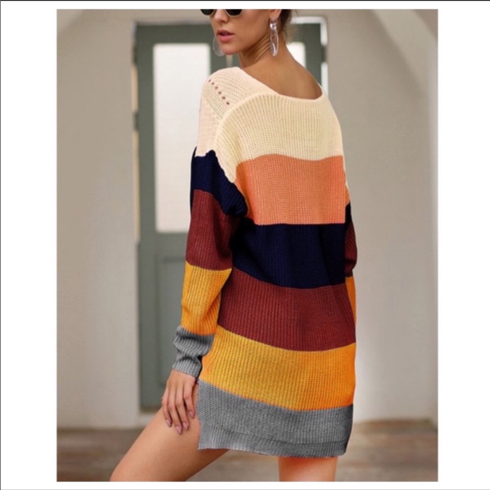 ✨LAST ONE✨Color block oversized sweater - Picture 4 of 4